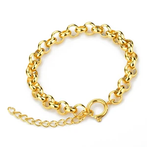 High Quality Clasp Tat Mens Gold Bracelet