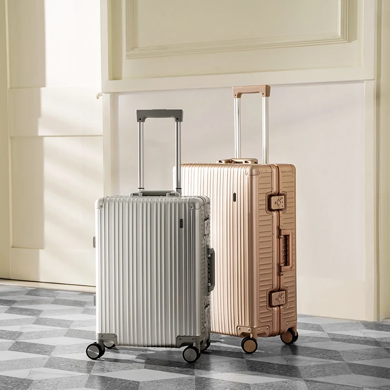 Wholesale Aluminum Luggage With Full Aluminum Shell 20