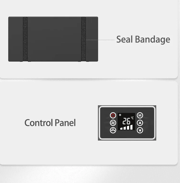 Universal Dc 24v Under Bench Bunk Under Bed Air Conditioner For Truck