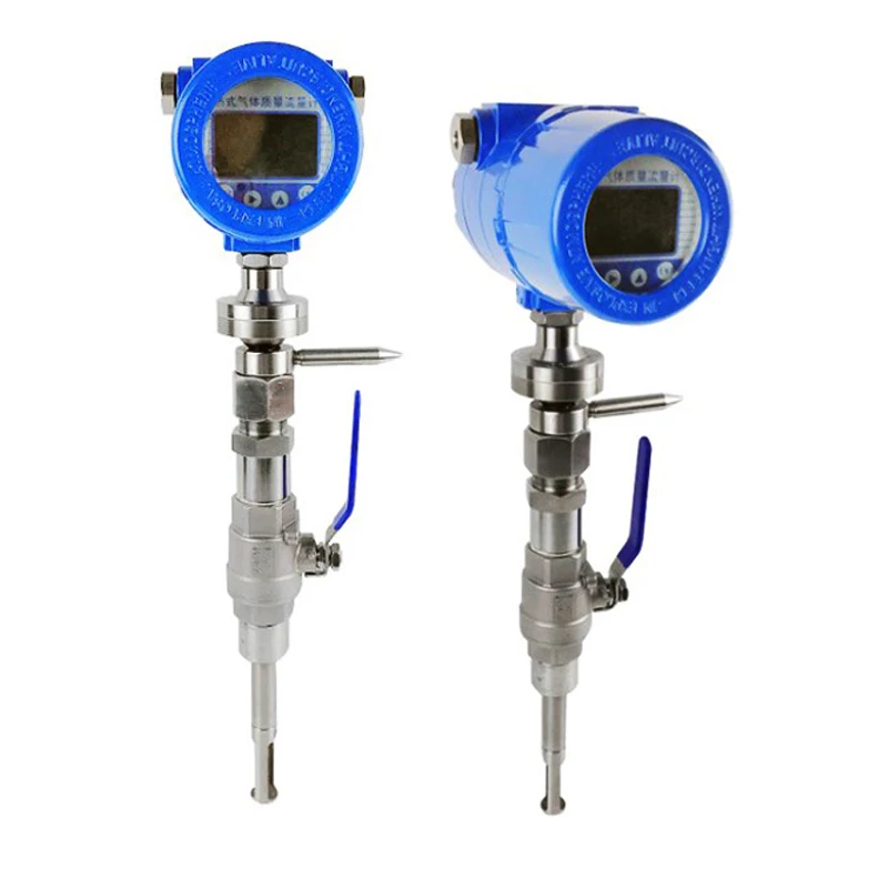 Factory Price Pulse Output N2 Nitrogen Gas Flowmeter Thermal Mass Flow Meter
