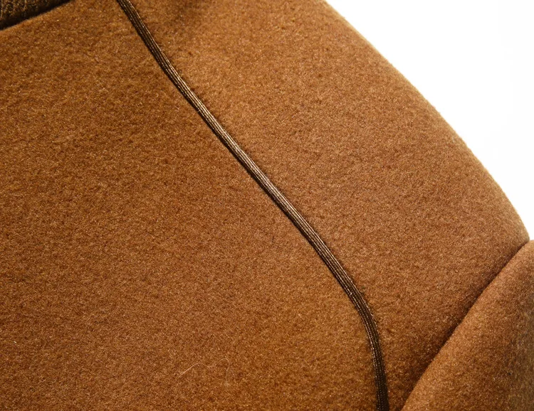 High Quality Wholesale Winter Men's Clothing Jacket Trench Coat Custom Woolen Plus Size Long Coats For Men_voghion.com