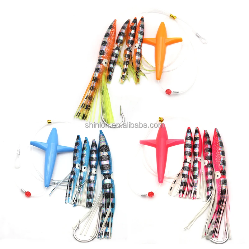 5 Pollici Esca Per Uccelli + 4.5 Pollici Tonno Piuma Teaser - Foto 4