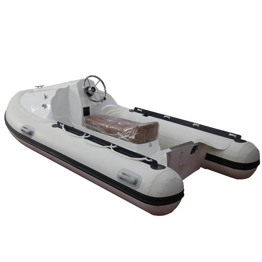 Fiberglass 3.5m Inflatable Jet Ski Speed Boat 350 With Motor