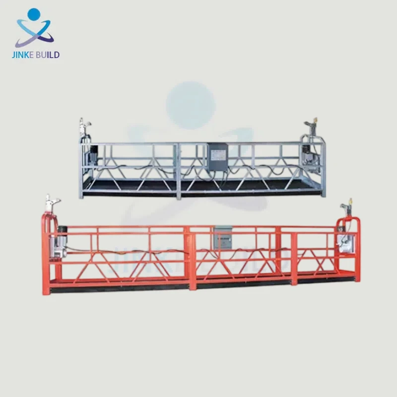 Modern Industrial Design ZLP Suspended Steel & Aluminum Alloy Work Platform Lift Outdoor Window Cleaning Equipment