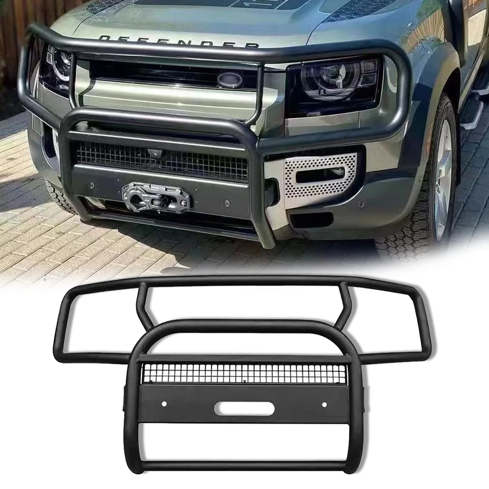 Front Bumper U Bull Bar For 20202022 Land Rover New Defender 110/90