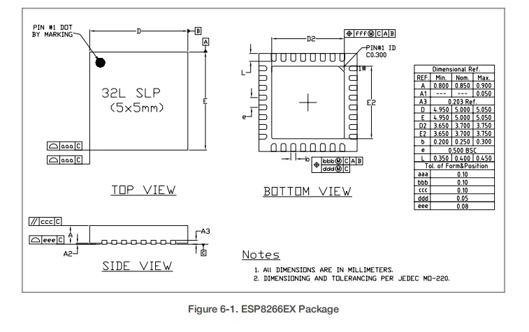 Espressif Cost-effective Esp8266ex Esp Wi-fi Mcu Soc Esp8266 Ic ...