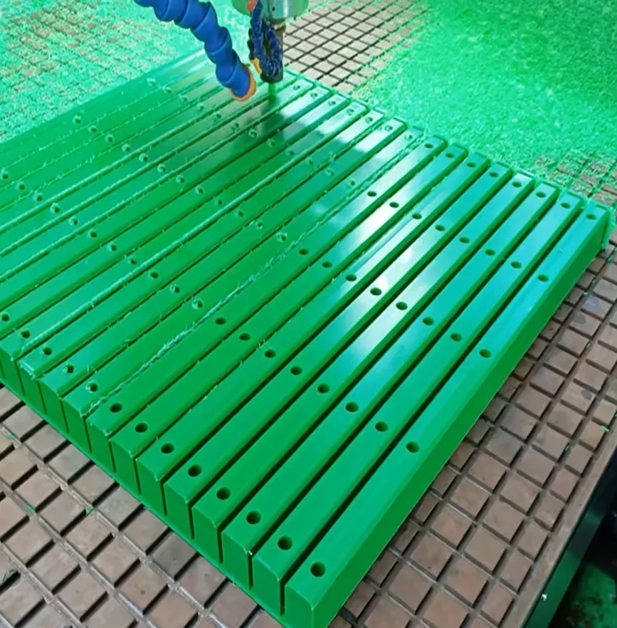 Plastic Guide Sl3 UHMWPE Green Plastic Conveyor Guides Angle Rails and Straight Guides ...