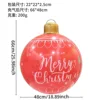Red lettering - Christmas ball