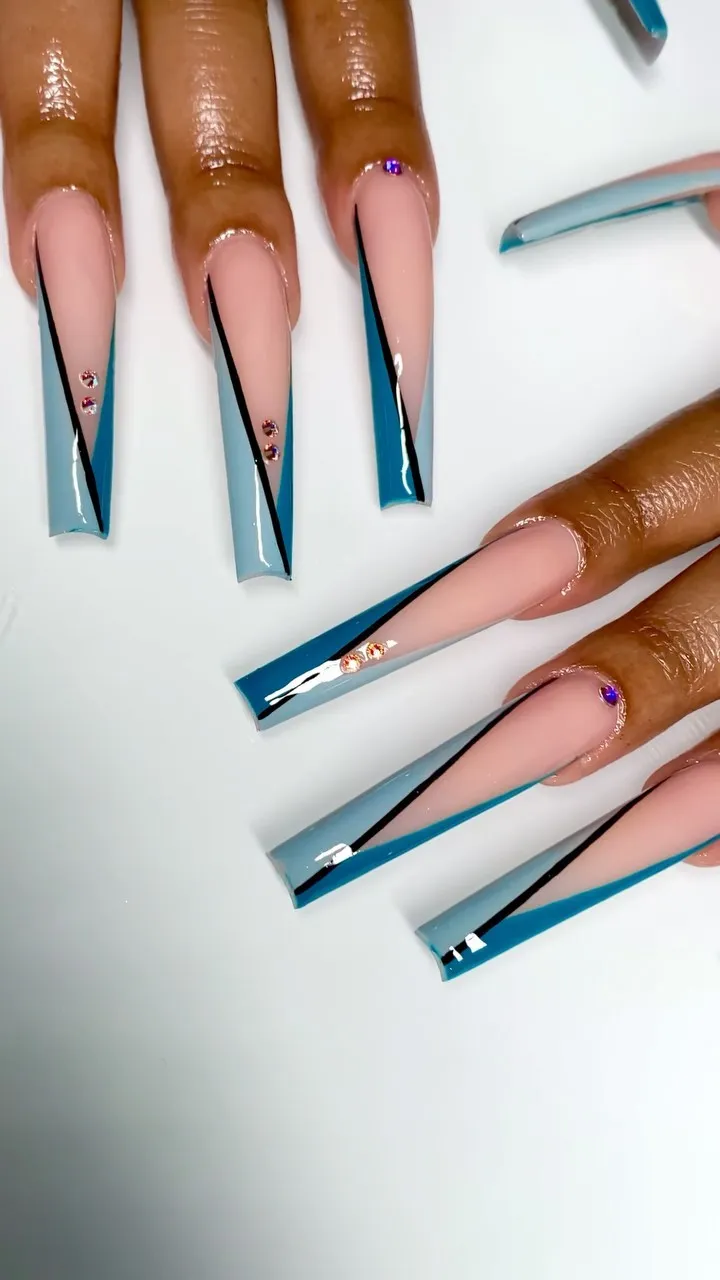 TSZS Новейшая Оптовая продажа XXL C изогнутые кончики для ногтей балерина искусственные ногти 2XL крышка гроба прозрачные инструменты