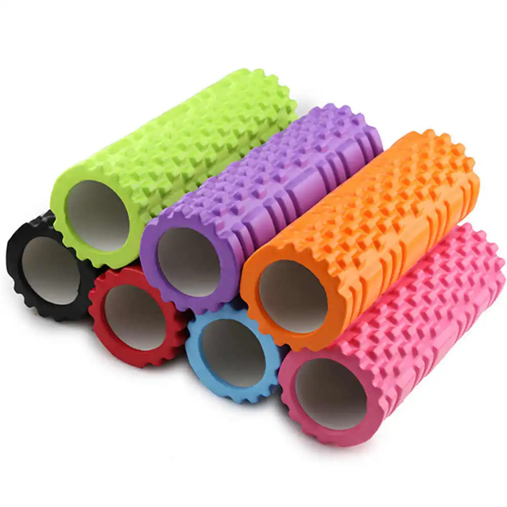 Factory Price  Home Exercise Muscle Relax Gym Fitness EVA Hollow Foam Roller Customized