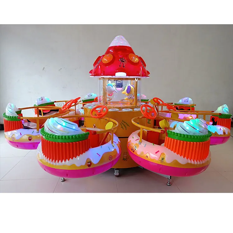Outdoor Amusement Park Kids Merry Go Round Amusement Rides Electric Baby Ride on Mini Carousel for Sale