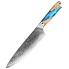 Cuchillo de chef de acero de Damasco LDM230426R1
