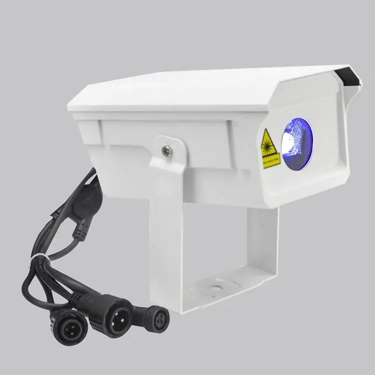 Waterproof 2w 3w RGB DMX512 Remote Control Laser Projector IP Outdoor Starry Sky Light