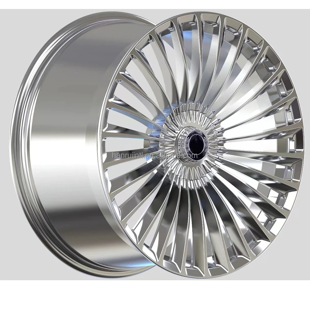 Polishing 18 19 20 21 22 Inch 5 Hole Forged Alloy Car Wheels Alloy Rim ...