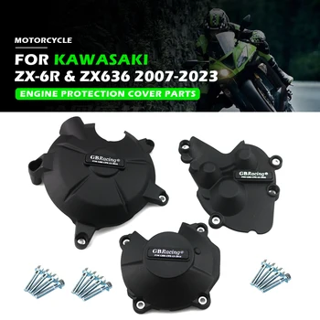 KAWASAKI ZX6R ZX636 2007-2024 Motorcycles Engine Covers Protectors