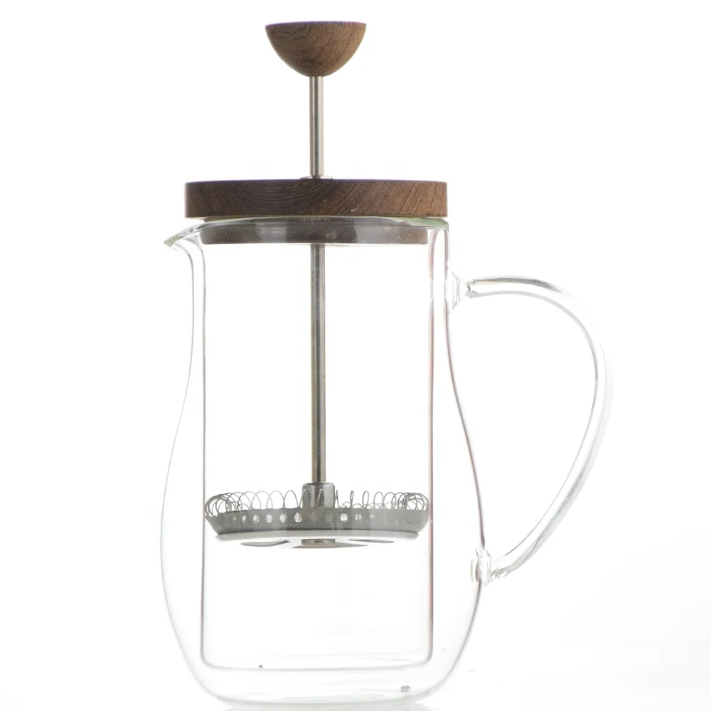 Ecocoffee Borosilicate Glass French Press Coffee Maker French Press Pot