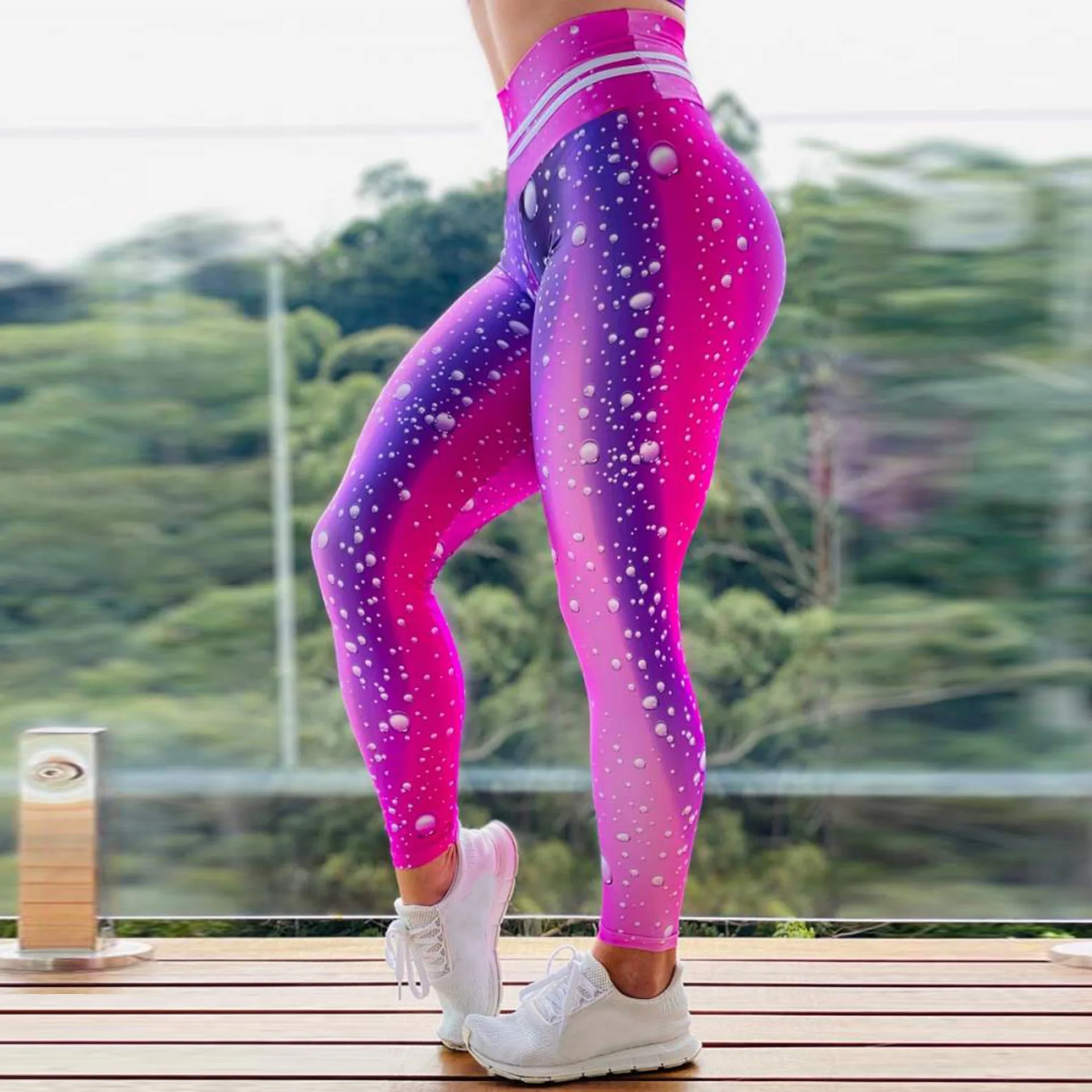 Waist Leggings Yoga Pants 