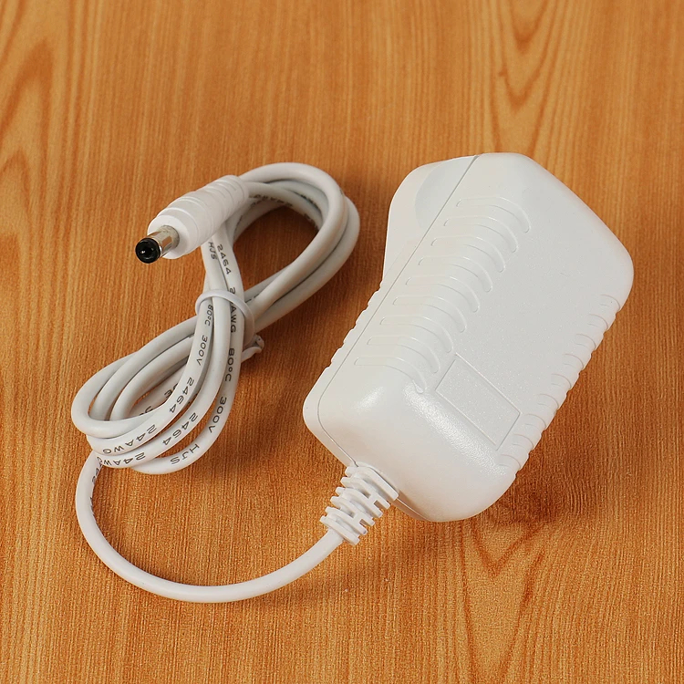 12V1A uk адаптер питания 12 В соответствии с 303 контроль переключатель Белый 5В 9В 12В 24V0.5A 1A 2A переходник белого