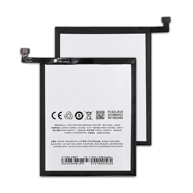 4000mah High Capacity Ba923 Battery For Meizu Note 9 M9 Cell Phone  Replacement Batterie - Buy Ba923 Battery,Battery For Meizu Note 9,For Meizu  Battery Product on Alibaba.com