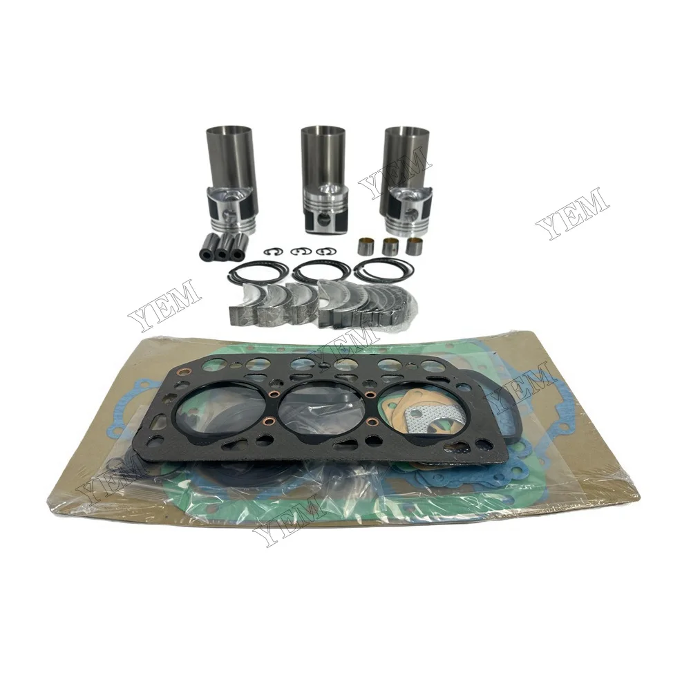 Overhaul Kit With Bearing Set Compatible for Mitsubishi K3E Replacement Genuine Engine Parts 2