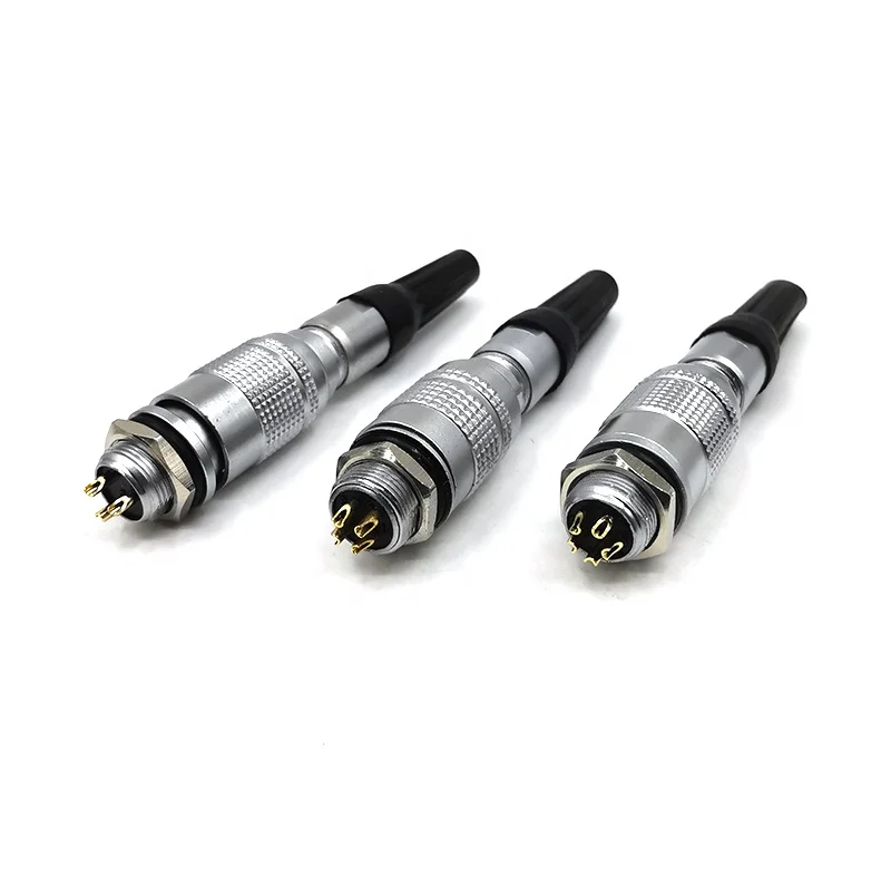 Fast Lock Push Pull Electrical Waterproof Male Female Plug Circular YC8 3Pin Connector