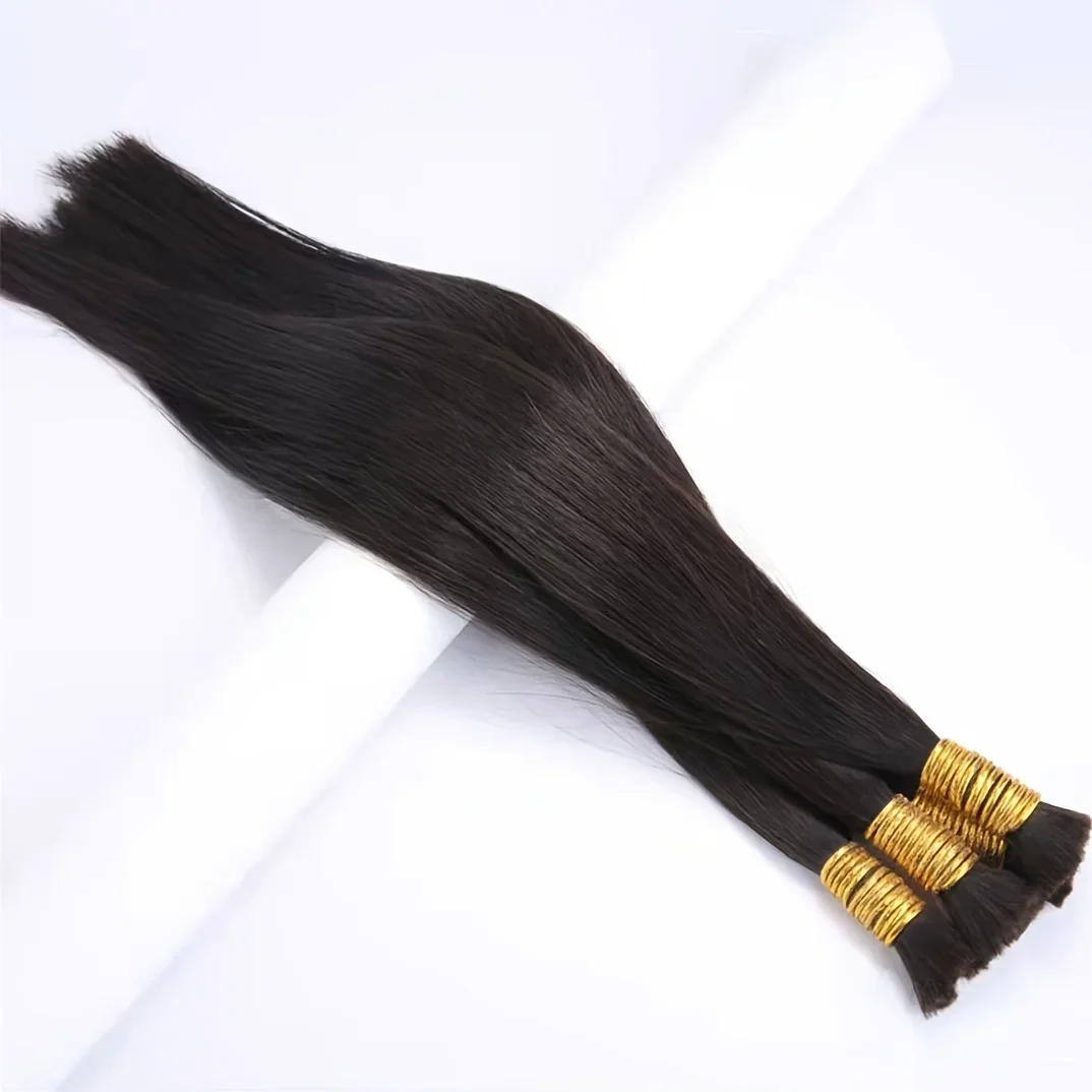 Echthaar Flechthaar Remy Extensions Für Natürliches Haarstyling_voghion.com