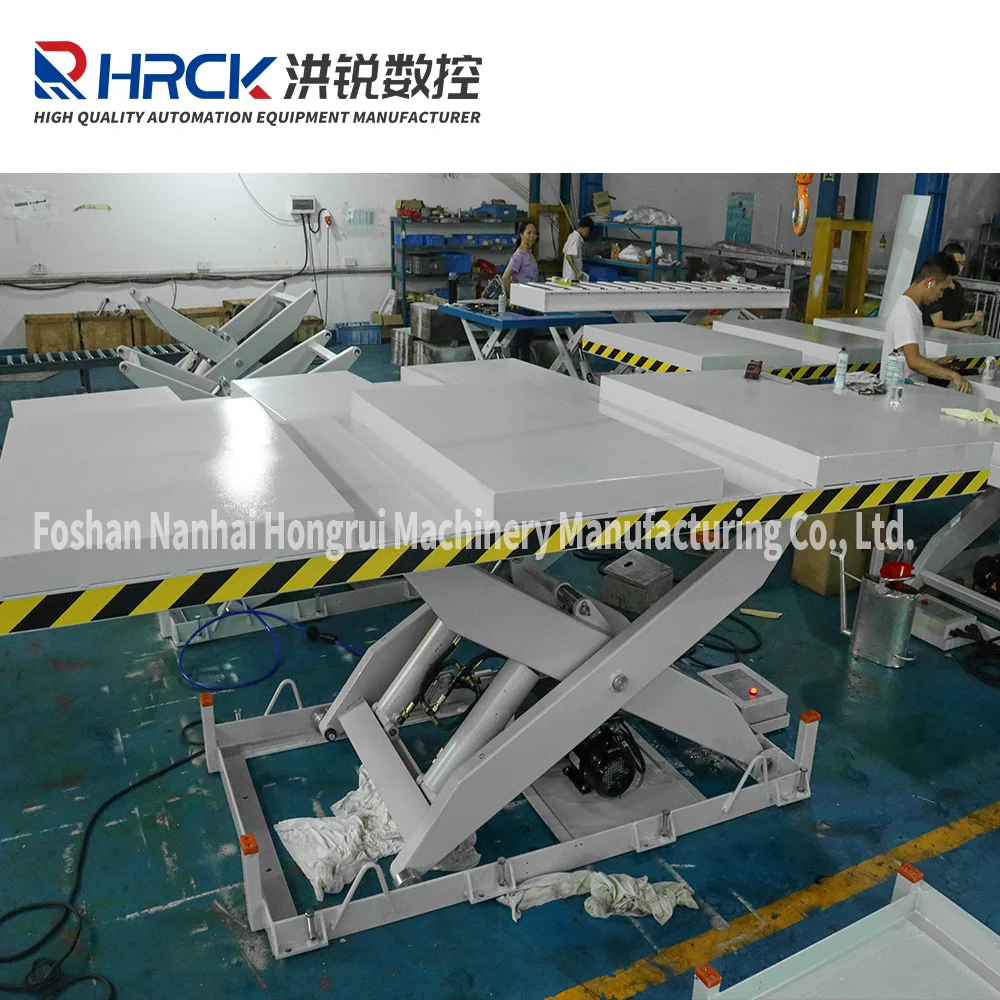 Smooth Lifting Strong Load Capacity Heavy-Duty Hydraulic Lift Table  for Woodworking Automation and Efficiency