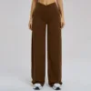 Caramel brown Wide-leg pants
