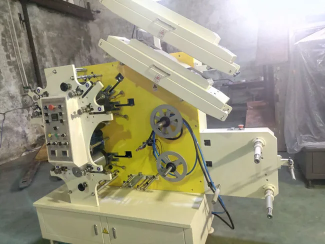 Digital 3 Colors Garment Label Flexo Printing Machine Machinery