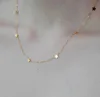 Collana con stella in oro