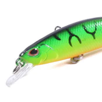 Hot Wholesale 8CM 9G Minnow Lure Hard Plastic Fishing Bait for Bass Fishing Diving Depth 0-1.5M Sinking Minnow Fishing Lure – Minnow – view 3