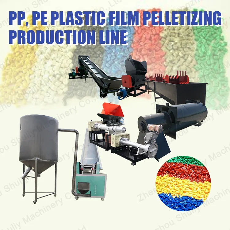 Economic Plastic Pellet Machine Plastic Pellet Extruder Machine Plastic