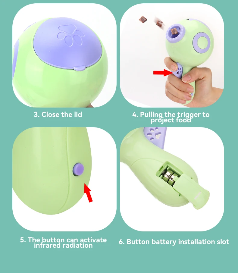 Newly Designed Interactive Pet Feeding Transmitter with Infrared Function Cat and Dog Toy supplier