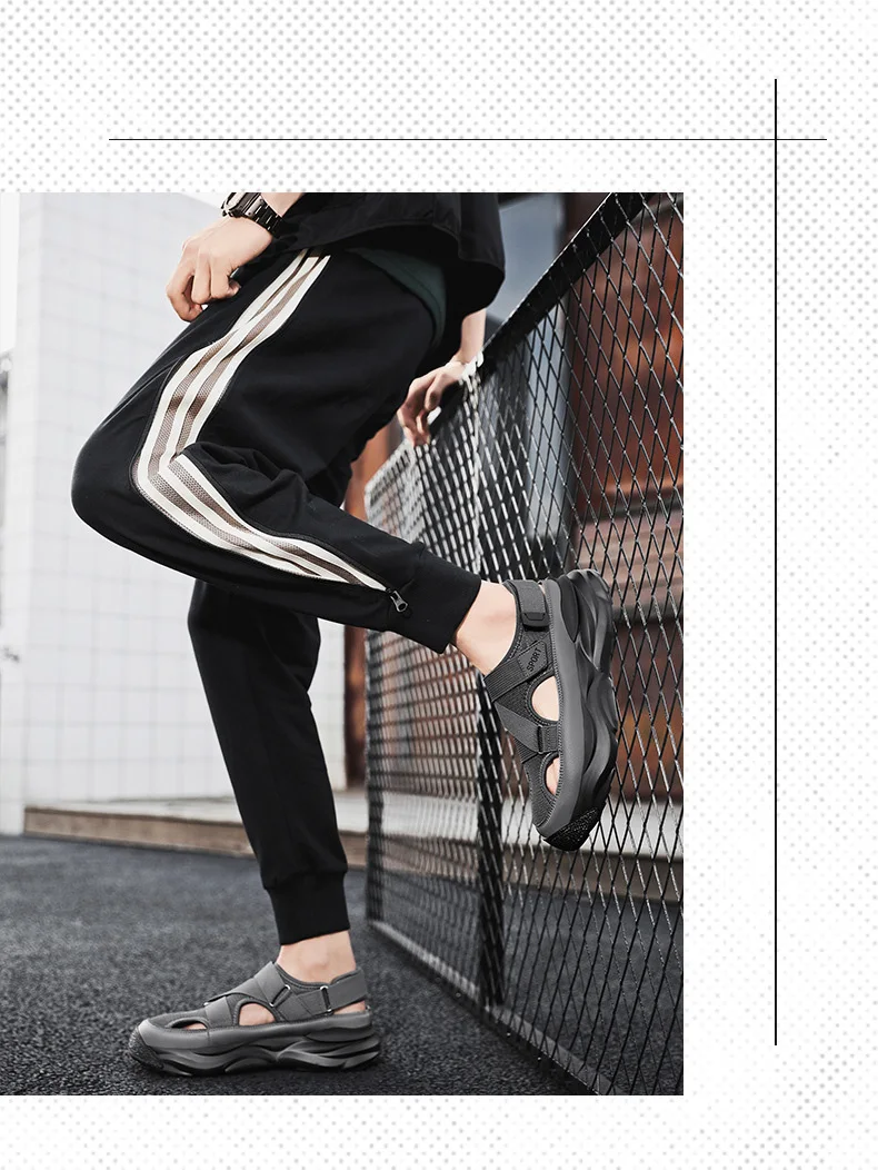 New Summer Outdoor Sports Antislip Anti Odor Men' S Casual Sandals