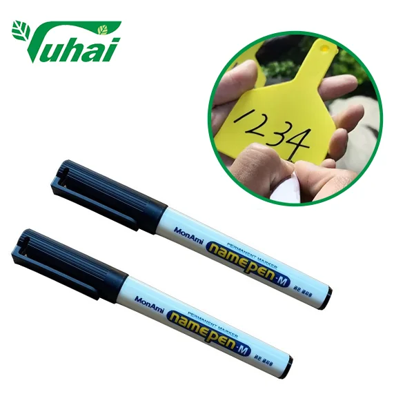 High Quality of Writing Black Color Livestock Ear Tag Marking Pen Cattle Sheep Identification Mark Pen