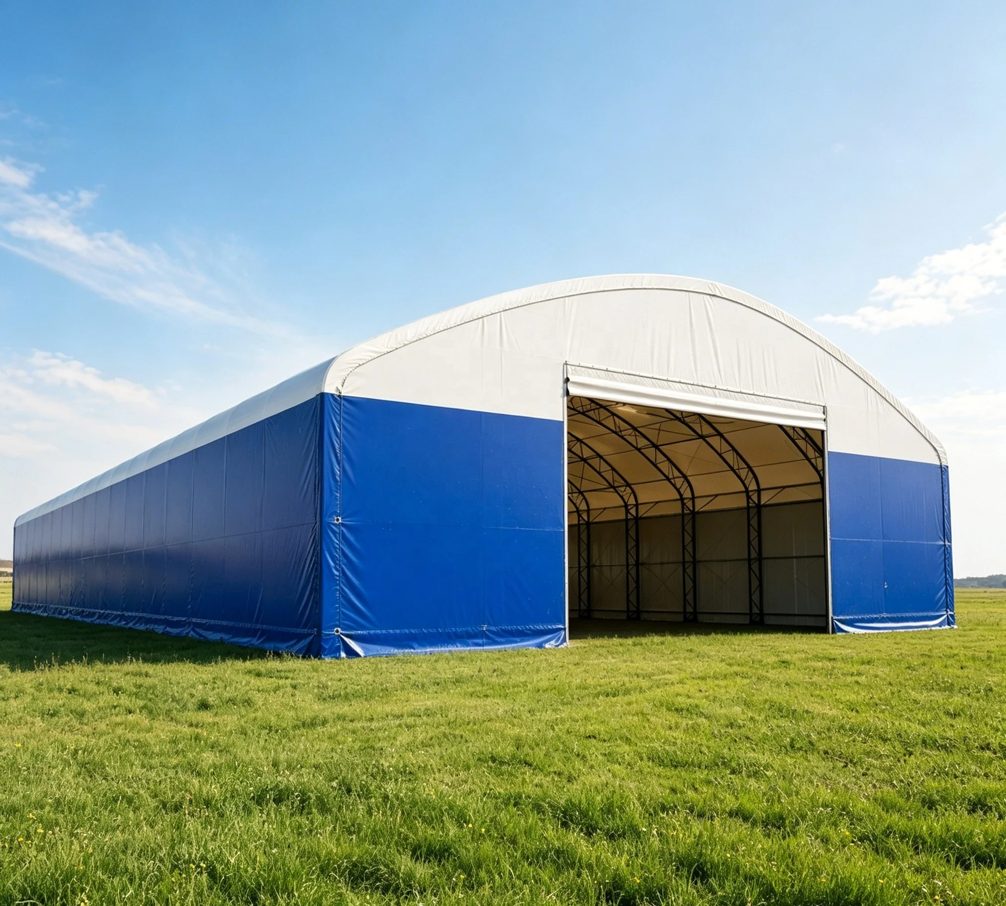 Double Truss Storage  Shelter ,Warehouse Tent , Helicopter Hangars , Farming Equipment Storage Shelter