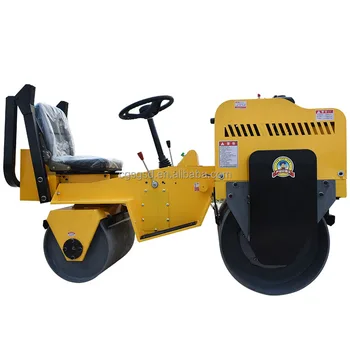 High Quality Mini Compactor Double Drum Vibratory Roller  Road Roller for Sale