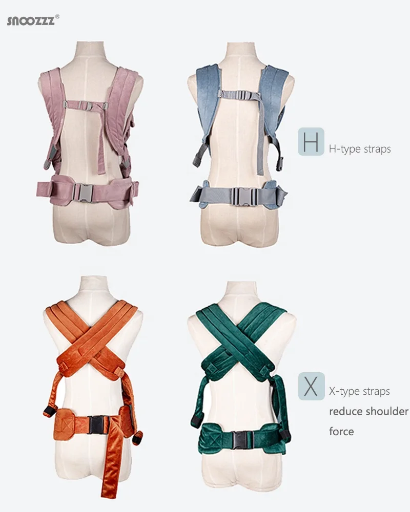 2023 Advanced 4in1 Carrying Infant Baby Carry 360 Infant Velvet Baby