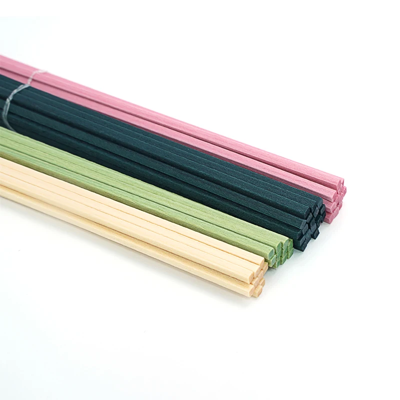 New Style Square Fragrance Stick Fiber Sticks Customizable Sizes and Lengths Diffuser Stick for Reed Diffusers
