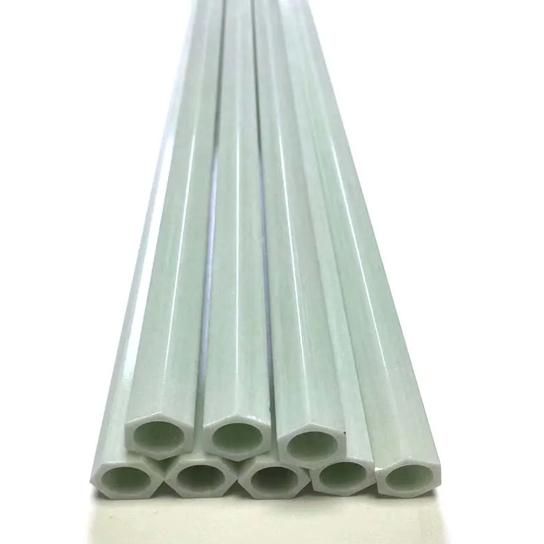 High Strength Custom Fiberglass Hollow Tube Original Color High Performance FRP Pipe