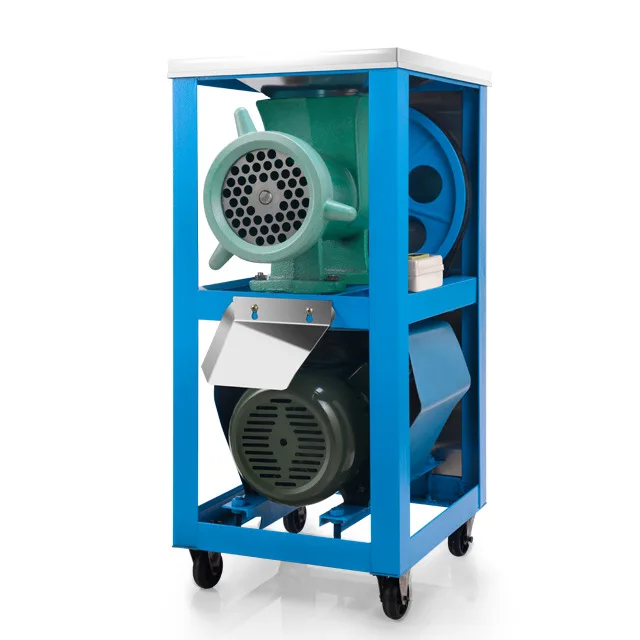TEBAK Commercial Electric Multi-functional Beef Pork Lamb Chicken Fish Bone Crusher Fresh Meat Grinder 32/42/62 Type Meat Mincer