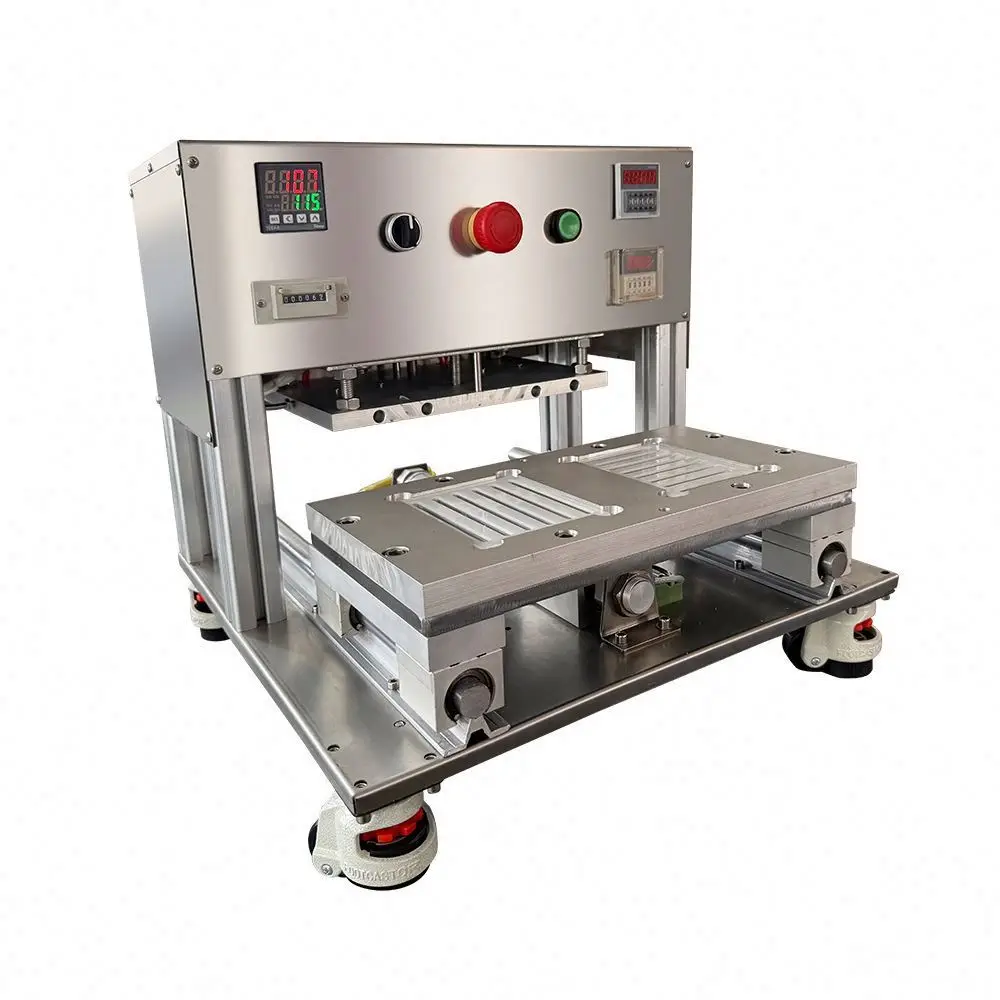 TEBAK Multi-functional Blister Packaging Solutions Pneumatic Inlet/Outlet,  Paper Sealing Paper Card Blister Machines