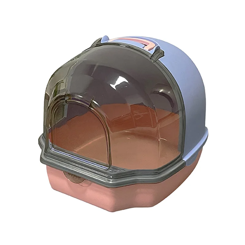 Eco Friendly Transparent Large With Scoop Fully Enclosed Box With