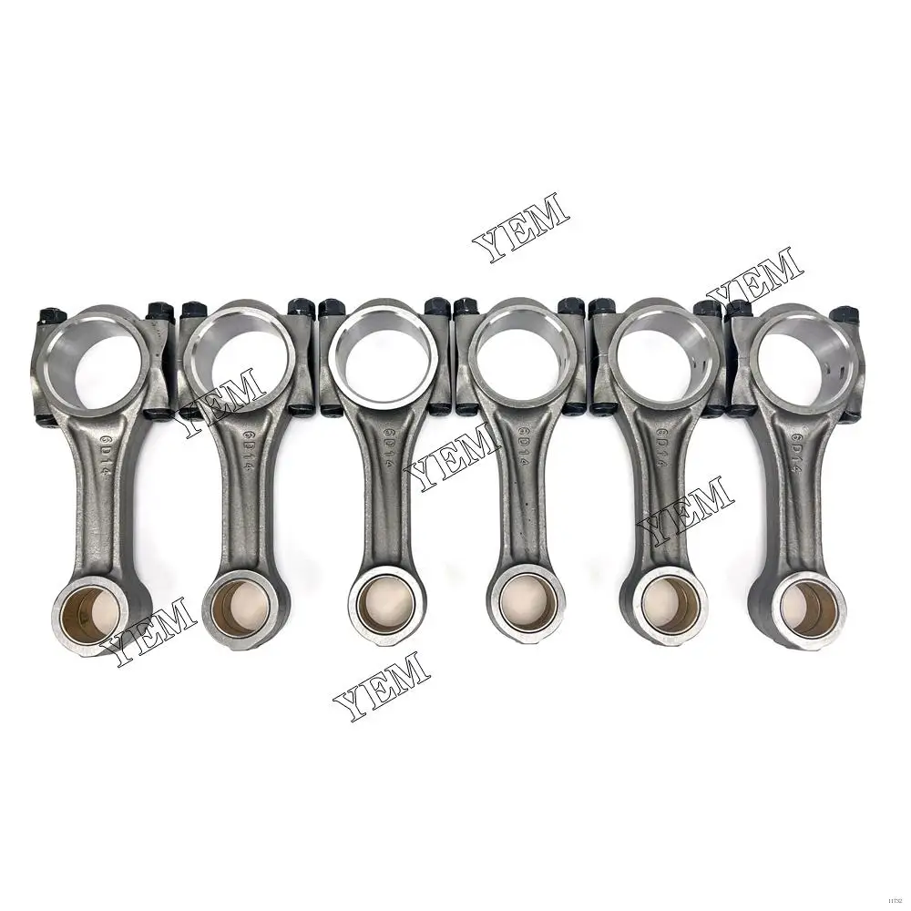 Connecting Rod Assembly Fit for Mitsubishi 6D14