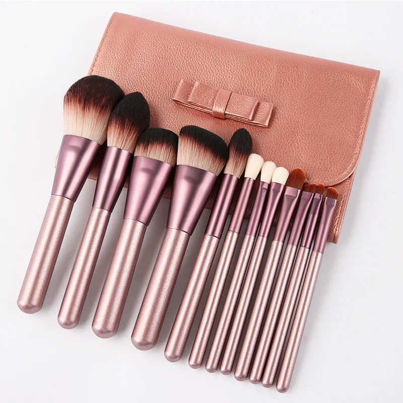 LOW MOQ Best selling Microcrystalline wire fashion makeup brush packaging