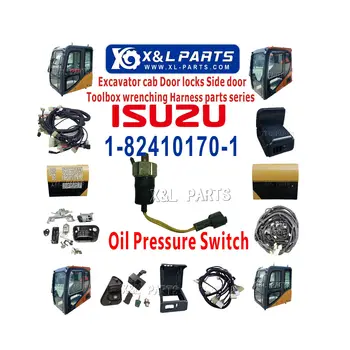 Construction Machinery X&L Parts 1-82410170-1 1824101701 Oil Pressure Switch Sensor for ISUZU  6WG1 6BG1 4BG1 diesel engine