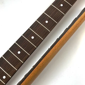 カスタム22フレットクリアサテンエレキギターネックTLマホガニーギター