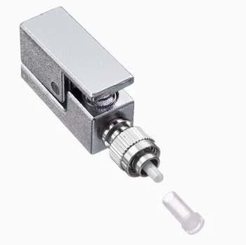 FC/UPC Indoor and Outdoor Bare Fiber Adapter Coupler Temporary Connection Tool for Telecom Parts