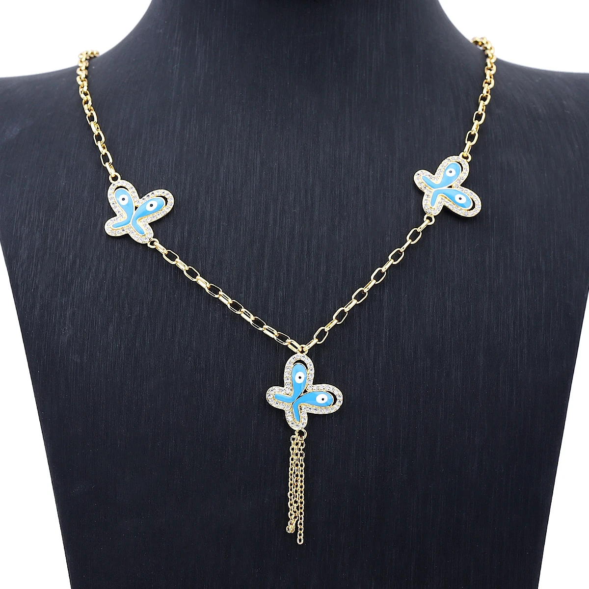 Jxx Women Brass Fish Shape Necklaces And Earring Fashion Jewelry China