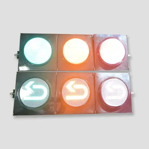 Sunburst High Power Led Traffic Light 200mm Led U Turn Arrow Signal Light